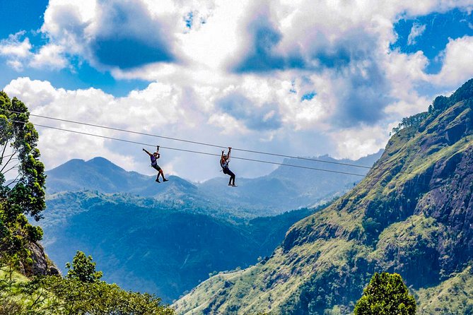 Zip-Lining From Ella