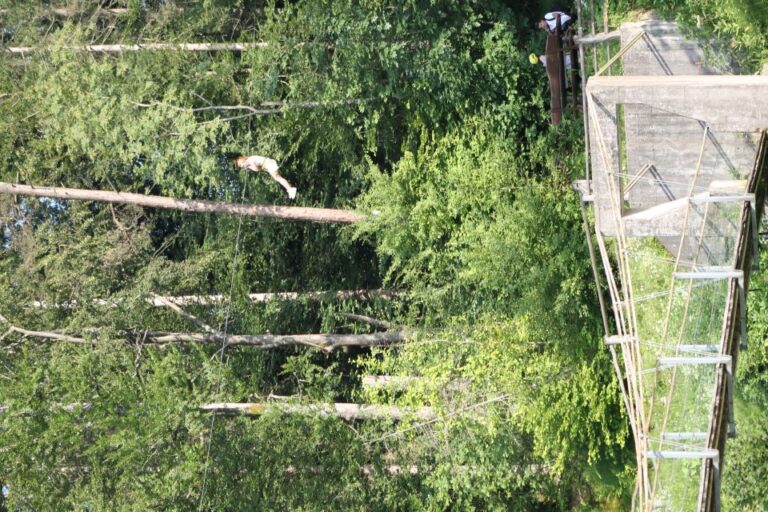 Zipline Over the Sava River