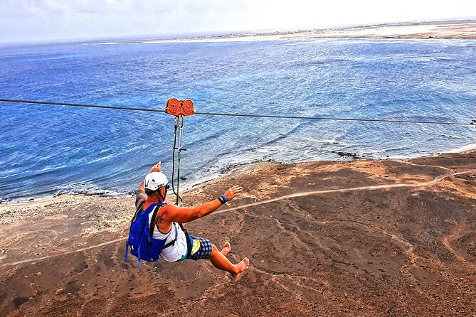 Ziplining in Sal, Cape Verde