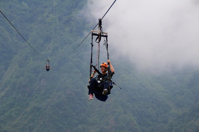 1 ziplining package with return transfers pokhara Ziplining Package With Return Transfers, Pokhara