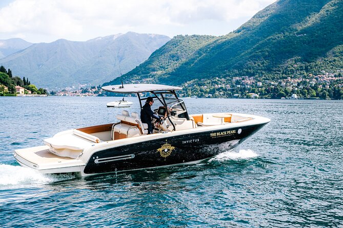 1H Private Cruise Lake Como Tender Yacht Invictus 5 Pax - Key Points