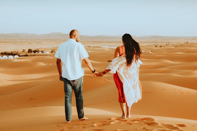 2 Days Desert Private Luxury Couples Retreat Camel Trek Quad - Key Points