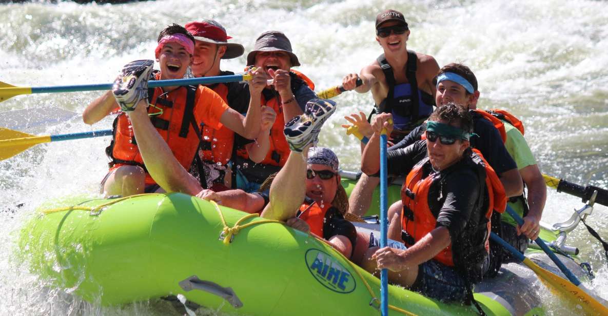 1-Day Rafting Trip, Salmon River - Riggins, Idaho - Booking Information