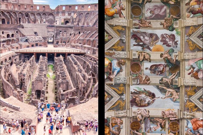 1-Day Rome: Vatican & Colosseum Tour - Itinerary Highlights