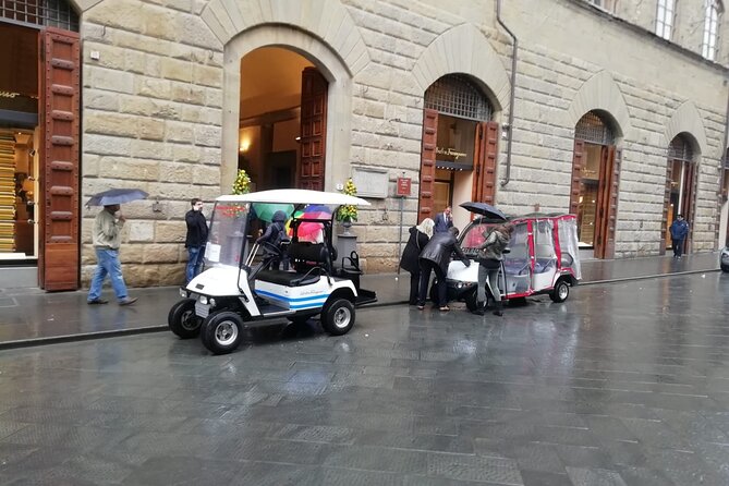 1-Hour Golf Cart Private Tour Through the Center of Florence - Inclusions