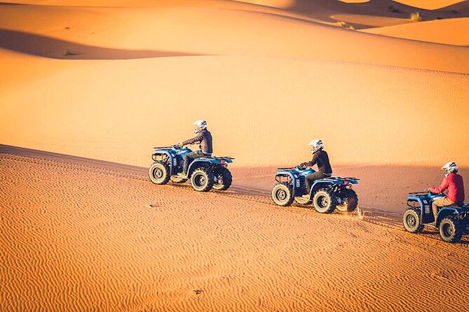1-Hour Quad Crossing the Dunes of Merzouga in the Sahara - Inclusions