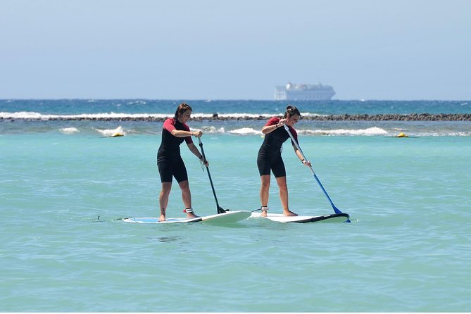 1,5-Hour Beginners Stand up Paddle Course in Caleta De Fuste - Location and Meeting Point Information