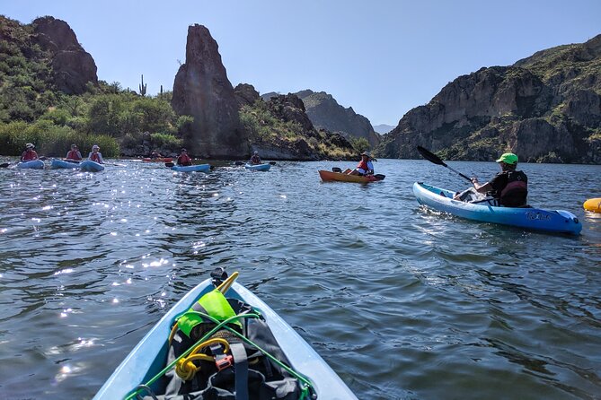 2.5 Hours Guided Kayaking and Paddle Boarding on Saguaro Lake - What to Expect on the Water