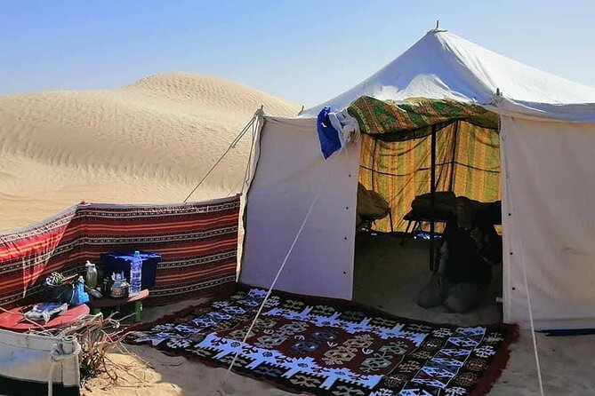 2 Days Tour to Douz & Ksar Ghilan Oasis. and an Overnight in the Sahara Under Bedouin Tent .. Dinner - Oasis Exploration