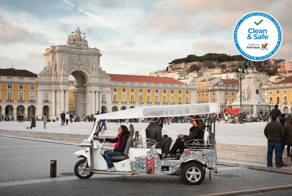 2h Old Lisbon Tuk Tuk Tour - Itinerary Highlights