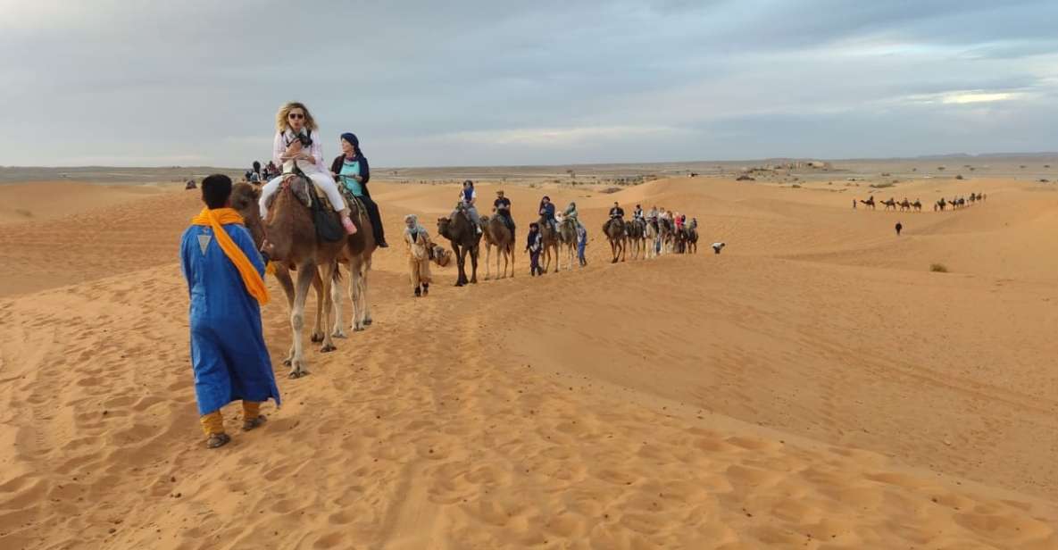4 Day Fantastic Desert Tour From Fes to Marrakech via Desert - Desert Experience Highlights