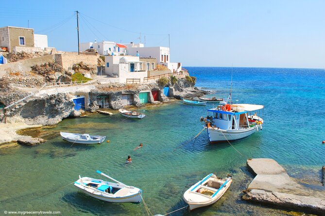 5 Day Private Tour Milos, Santorini and Mykonos Islands Hopping - Itinerary Details