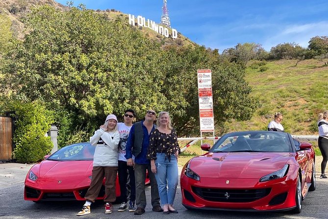 50 Minute Private Ferrari Driving Tour to the Hollywood Sign - Tour Highlights