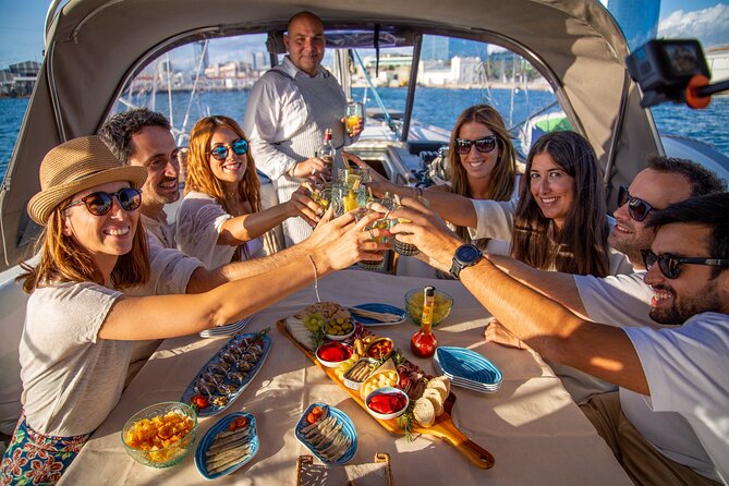 A 2.5 Hours Local Tapas and Sailing Adventure in Barcelona - Enjoy a Sunset Sailing Excursion