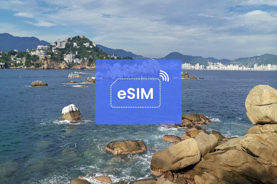 Acapulco: Mexico Esim Roaming Mobile Data Plan - Usage and Installation Instructions