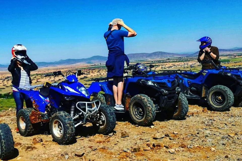 Agadir: Beach and Dune Quad Biking Adventure With Snacks - Logistics and Reservations