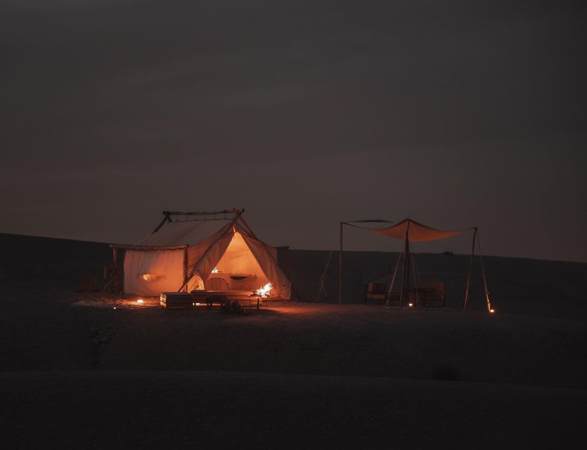 Agafay Desert Private Luxury Dinner W Live Music & Fire Show - Itinerary Details