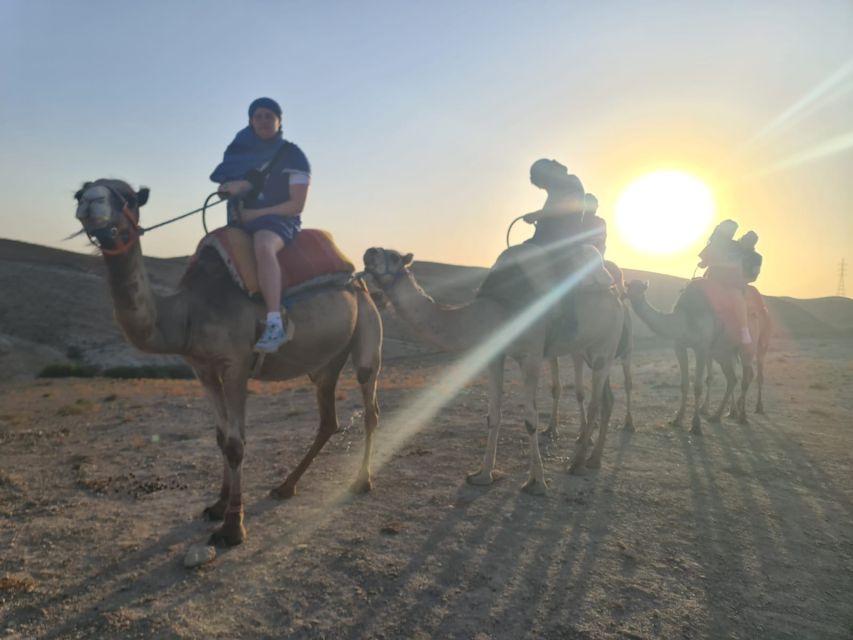 Agafay Desert Sunset Camel Ride - Activity Itinerary in Agafay Desert