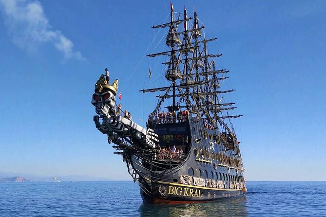 Alanya Big Kral Pirate Boat Trip - Biggest Pirate Boat In Turkey - Itinerary Details
