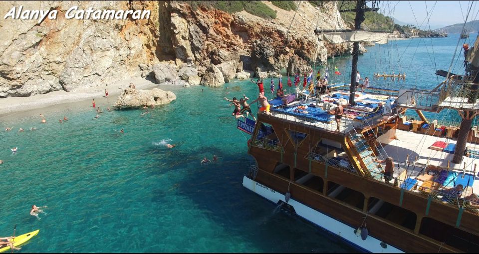 Alanya Catamaran Boat Trip With Sunbathing, Swimming - Inclusions Provided in the Trip