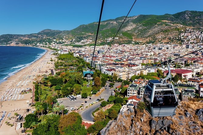 Alanya Tour With Cable Car, Boat Trip and Lunch at Dimcay - Cable Car Experience