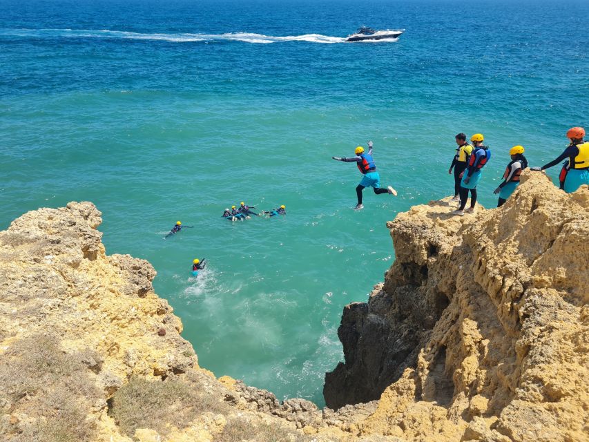 Albufeira: Guided Coasteering Tour With Cliff Jumping - Experience Highlights