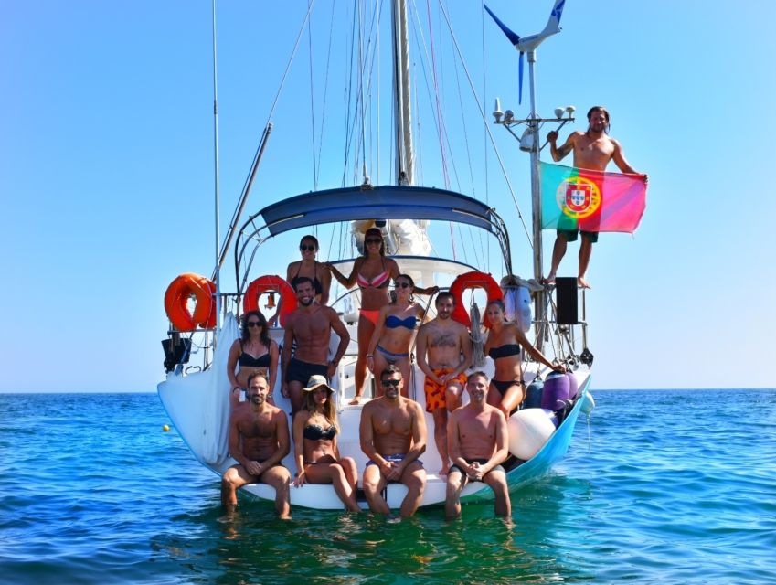 Albufeira: Sailing Boat Cruise With Beach BBQ - Experience Highlights