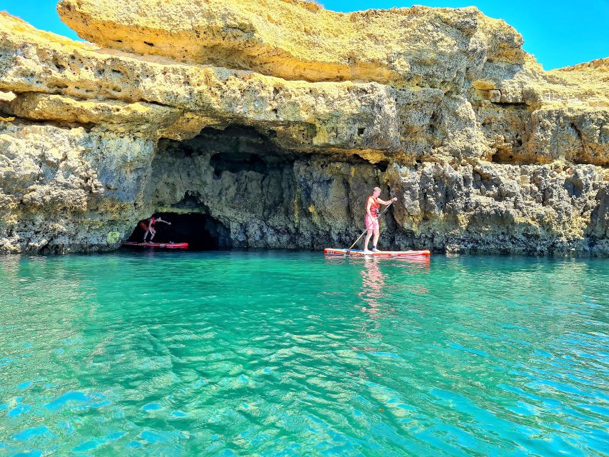 Albufeira: Stand Up Paddle Lesson and Coastal Tour - Experience Highlights