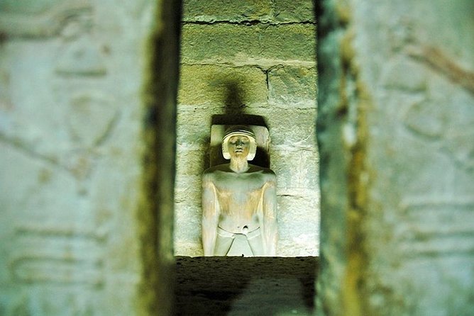 All Saqqara Treasures (Pyramids and Tombs) and the Underground Serapeum - Saqqara: Serapeum Tunnel Discovery