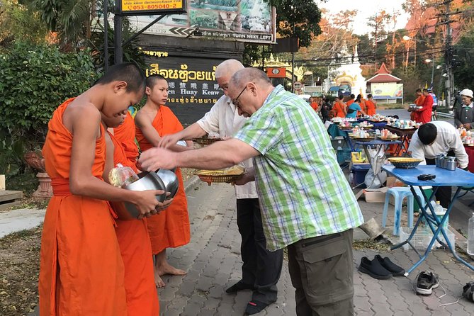 Alms and Wat Phra That Doi Suthep Private Chiang Mai Tour - Temple Visit Details