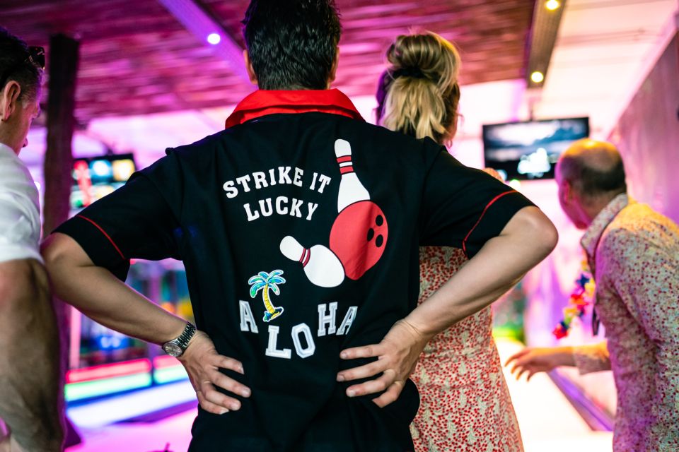 Aloha Amsterdam: 1-Hour LED Bowling Experience - Group Size and Meeting Point