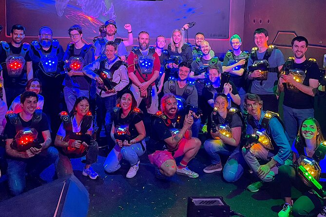 Amasing 2 Laser Tag Games in Brussels (40mn) - Game Duration