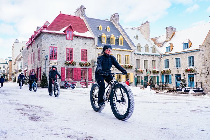 Amazing Winter Guided Biking Adventure in Old Quebec - Gear and Equipment Provided