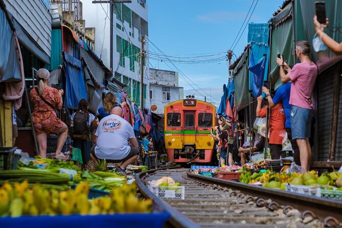 Amphawa Floating Market & Maeklong Railway Train Market Tour - Itinerary Overview