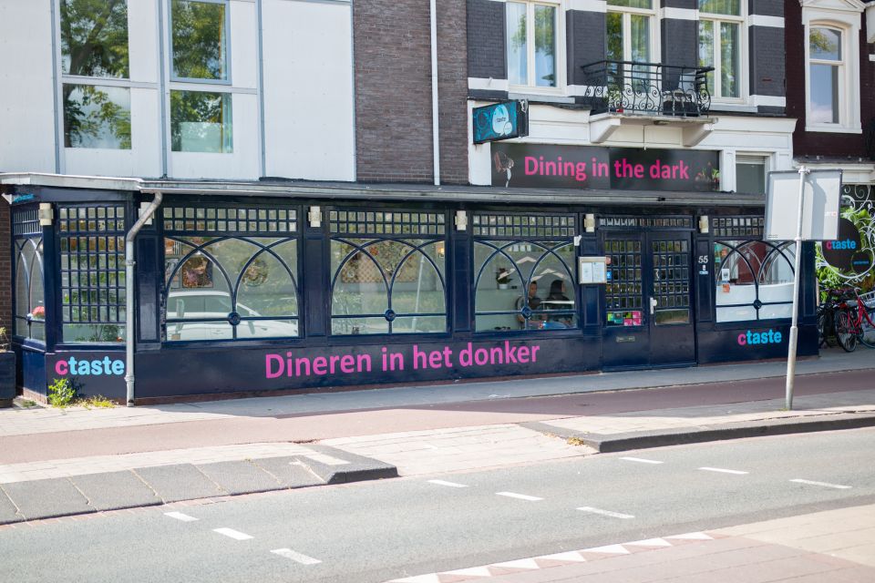 Amsterdam: 3 Course Dinner in the Dark - Booking Information Details