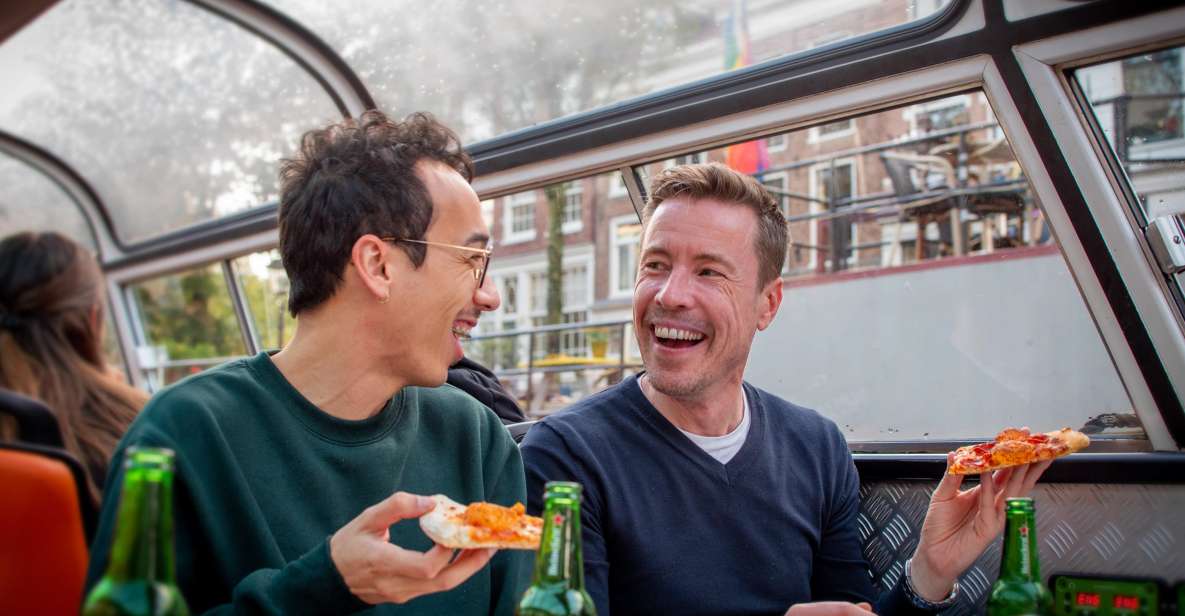 Amsterdam: Pizza Cruise With Drinks - Pizza Options