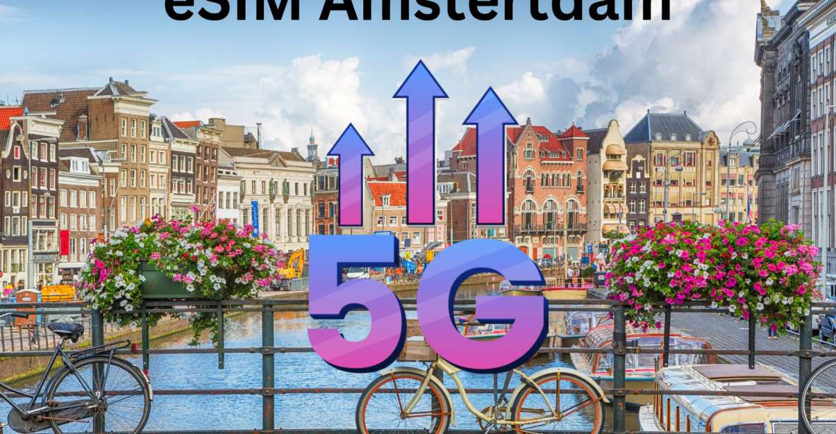 Amsterdam:Esim Mobile Data With Unlimited EU Internet Access - Benefits of Esim Mobile Data