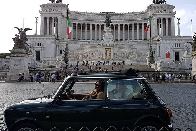 Ancient Tour of Rome by Mini Cooper Classic Cabrio With Aperitif - Customization Options