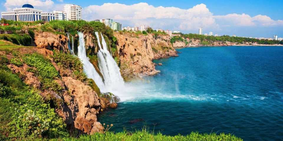 Antalya: Full-Day Tour of Three Waterfalls With Lunch - Waterfall #1: Düden Waterfall