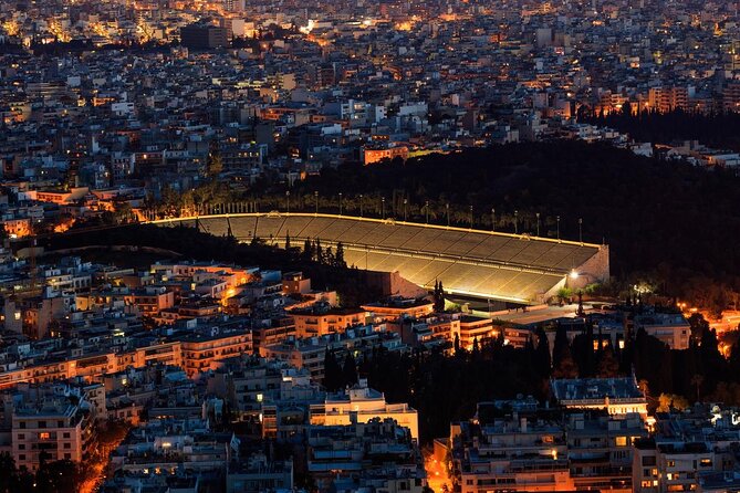 Athens by Night" - Athens Illuminated Landmarks