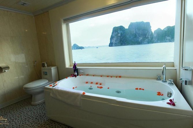 Bai Tu Long Bay Cruises Peaceful and Cozy Group Boat 2D1N - Accommodation and Amenities