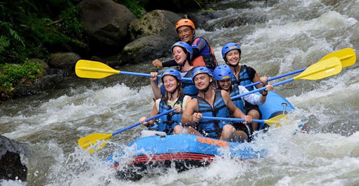 Bali: Best White Water Rafting With Lunch & Private Transfer - Experience Highlights
