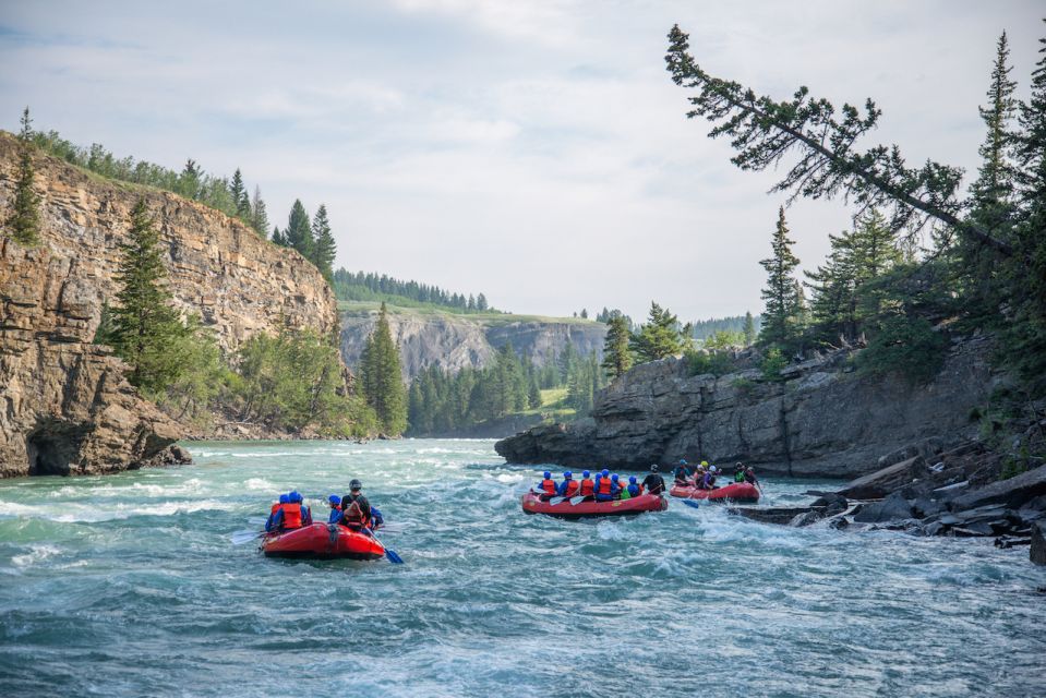 Banff: Horseshoe Canyon Whitewater Rafting Tour - Experience Highlights