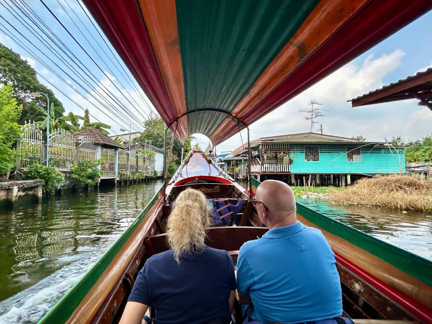 Bangkok: Canal Cruise by Longtail Boat - Highlights of the Activity