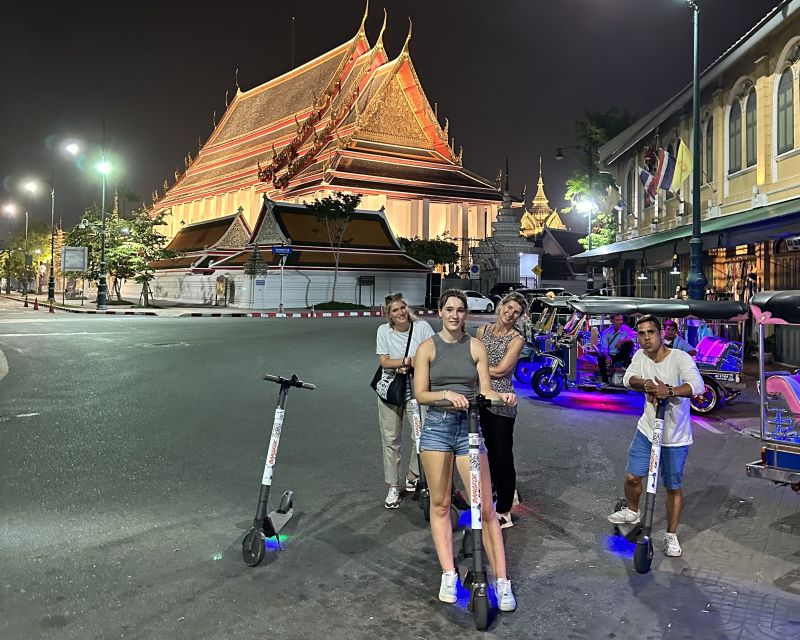 Bangkok Night Tour by Escooter - Tour Highlights