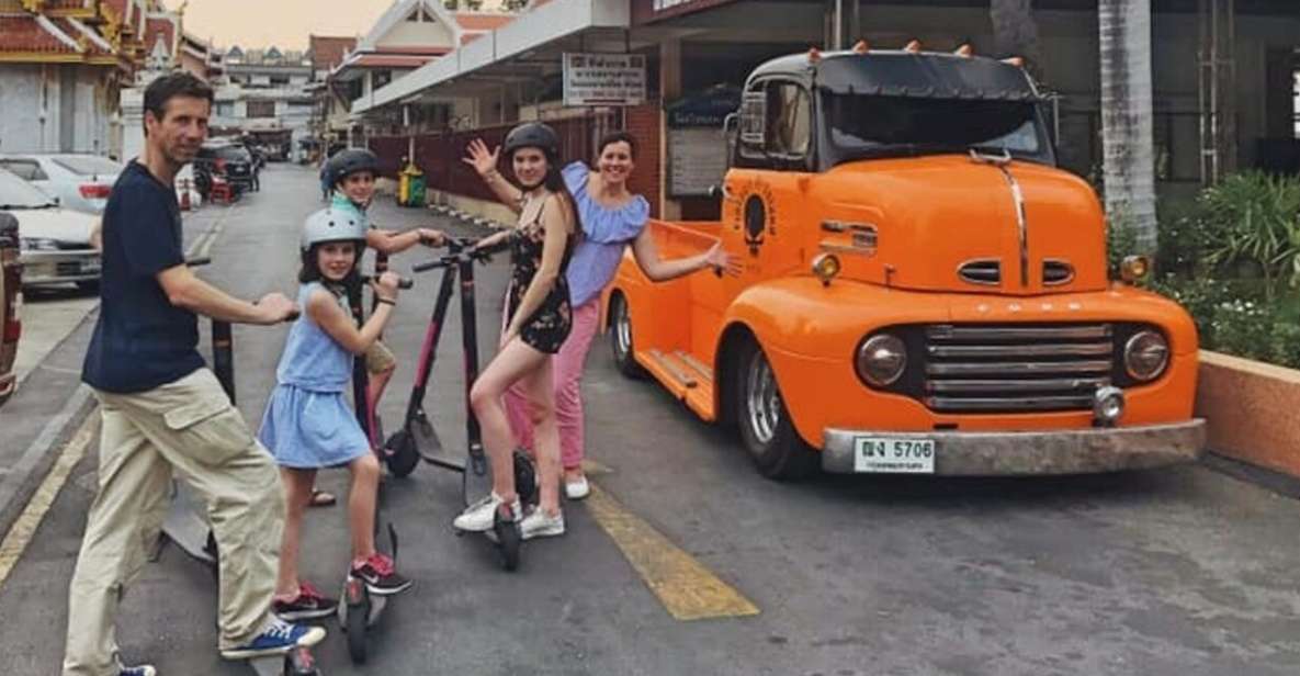 Bangkok: Old City Guided E-Scooter Tour - Booking Information
