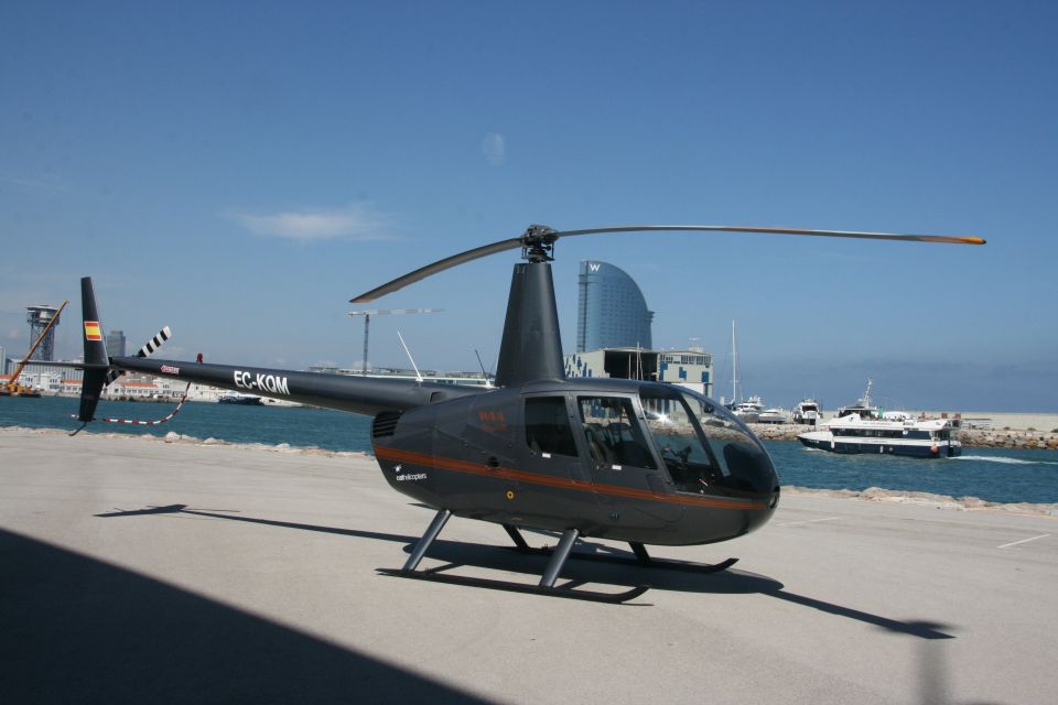 Barcelona: Scenic Helicopter Flight - Experience Itinerary