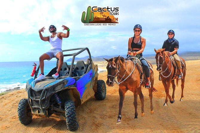 Beach UTV & Horseback Riding COMBO in Cabo by Cactus Tours Park - Logistics and Transportation