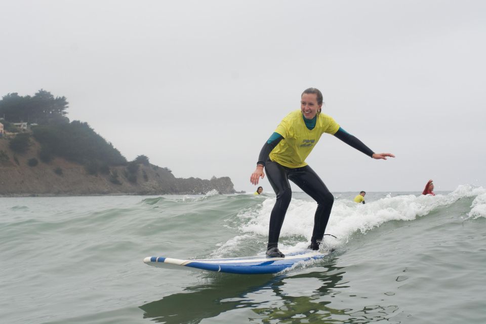 Beginner Surfing Lesson - Pacifica or Santa Cruz - Key Points