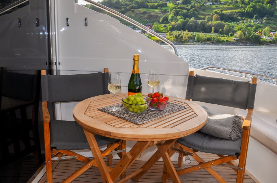 Bergen: Private Evening Yacht Cruise With Snacks and Wine - Booking Information